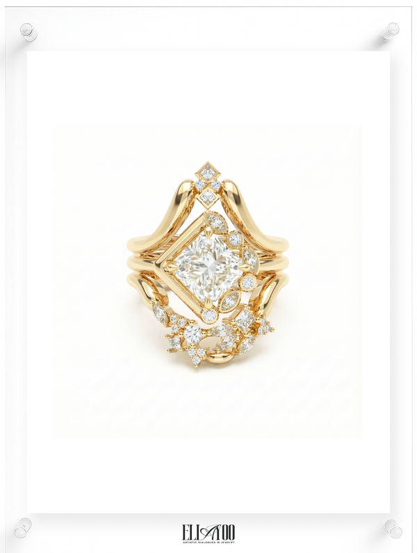 Curated Set No.9 - Just Us In the Garden Diamond Set