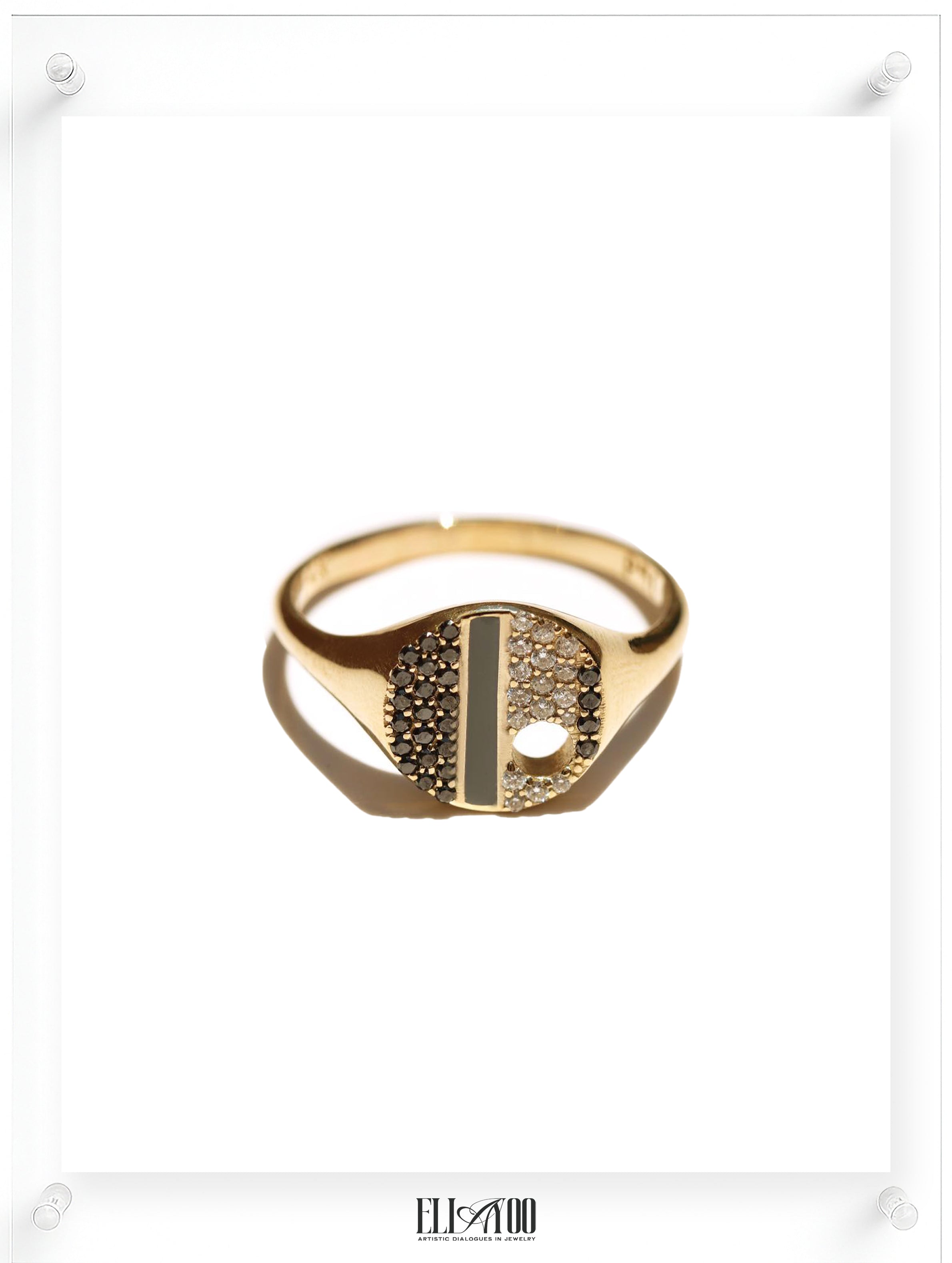 Artist Diamond Ring