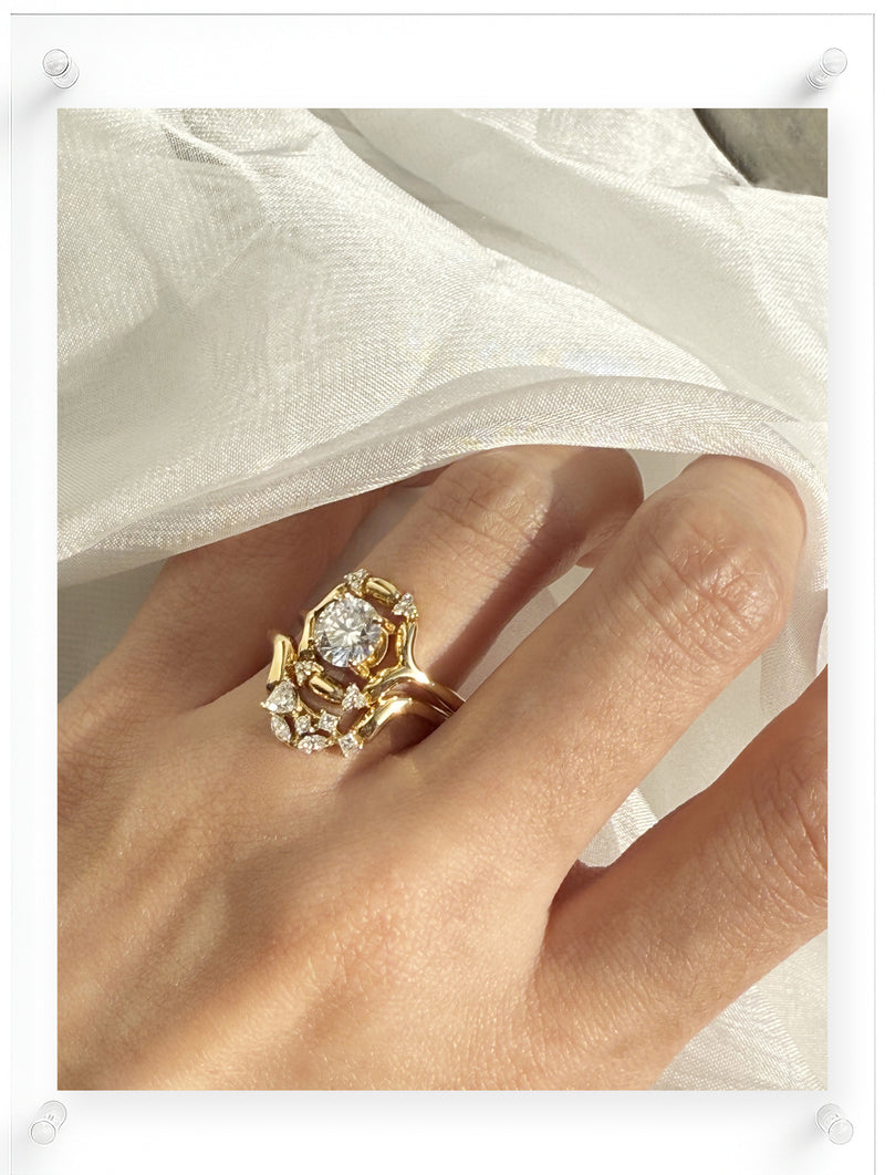 Serene Haven Diamond Ring