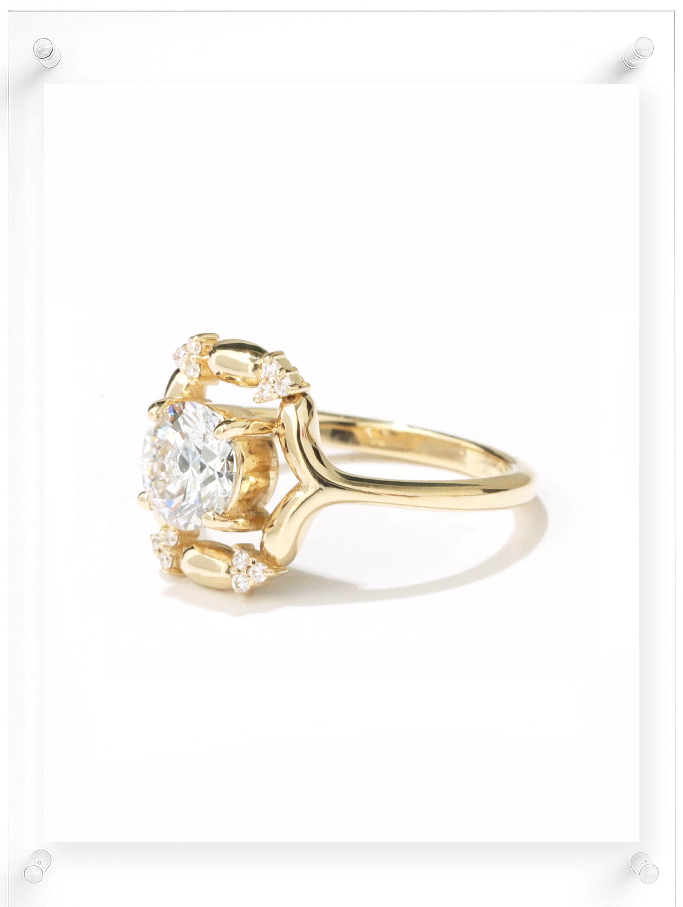 Serene Haven Diamond Ring