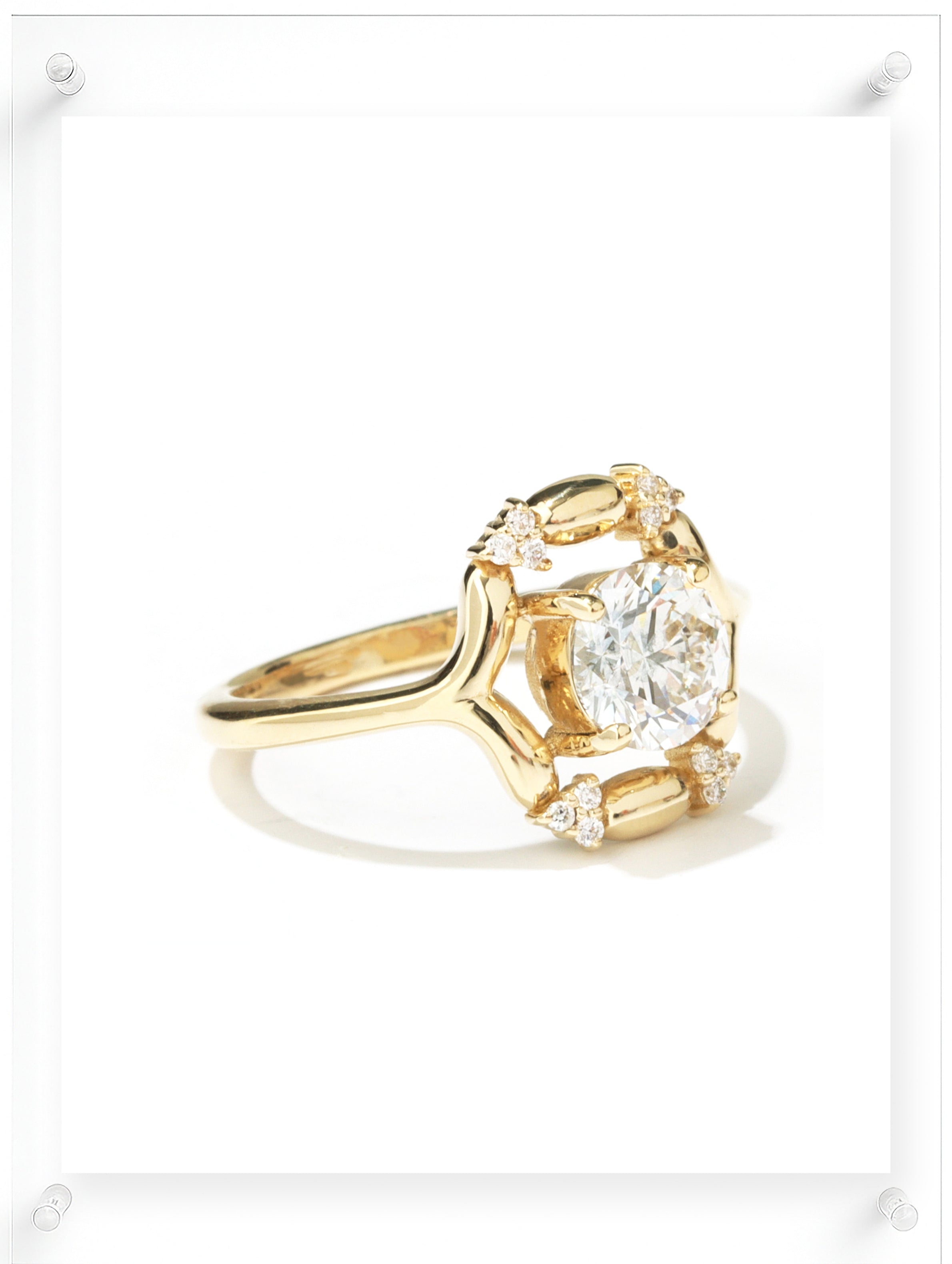 Serene Haven Diamond Ring