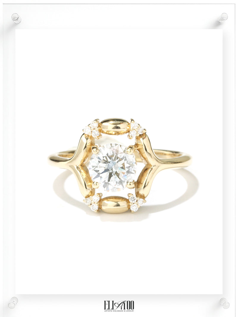 Serene Haven Diamond Ring