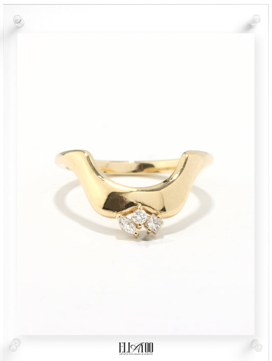 Gentle Ground Stackable Ring