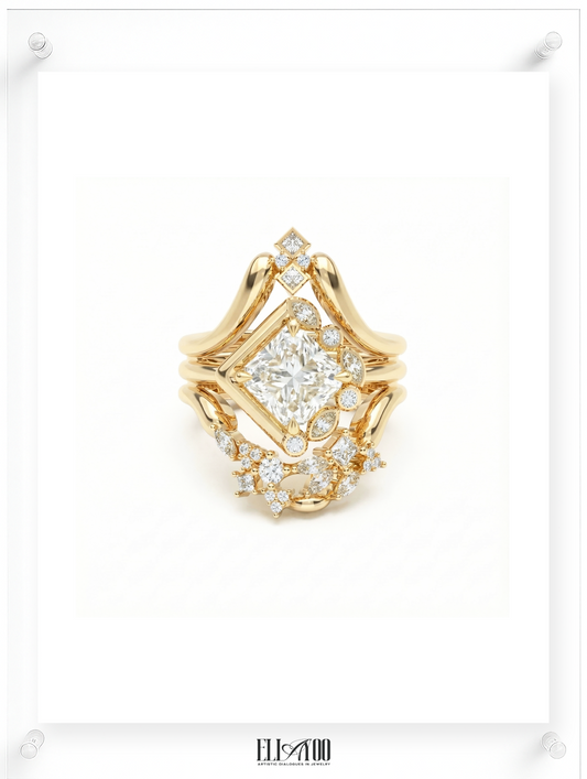 Curated Set No.9 - Just Us In the Garden Diamond Set