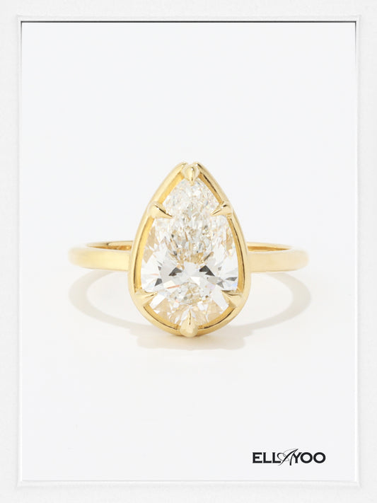 Dearness Diamond & Moissanite Ring