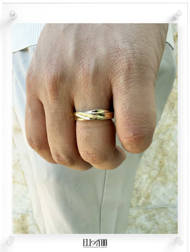 Men's Eternal Flow Wedding Band