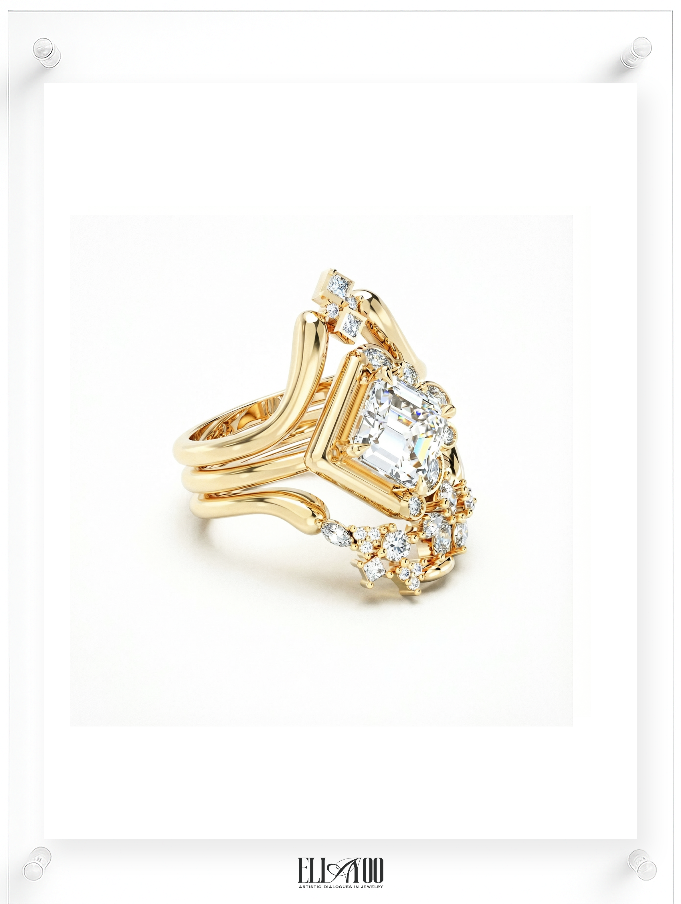 Curated Set No.9 - Just Us In the Garden Diamond Set