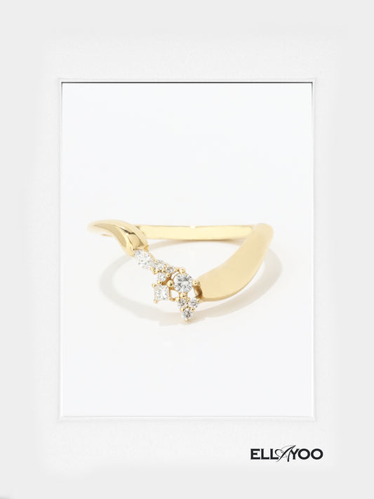 Duet Stackable Ring
