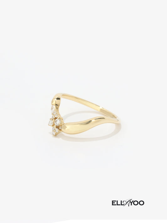 Duet Stackable Ring