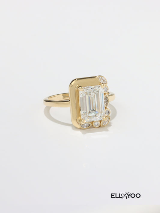 Just Us Diamond & Moissanite Ring
