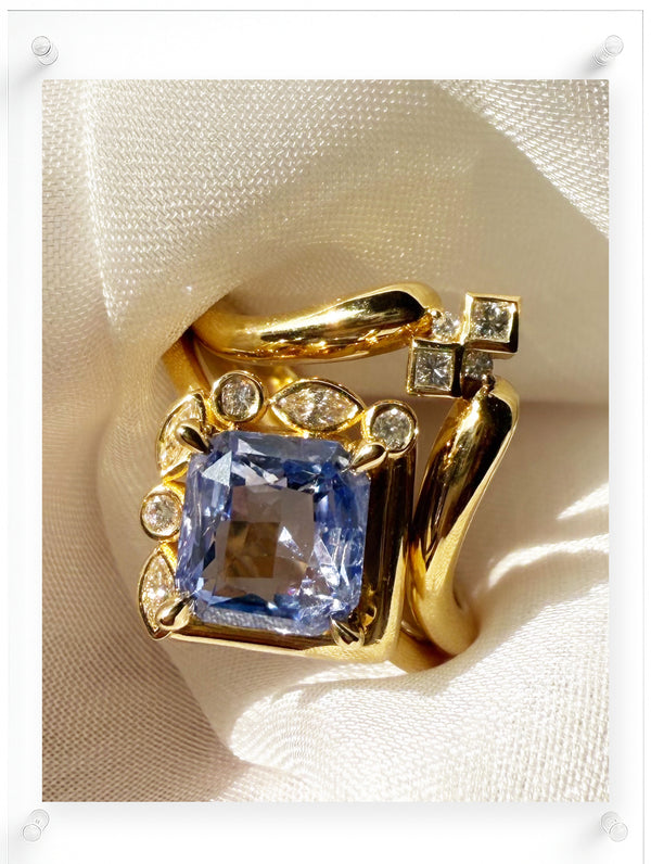 Curated Set No.1 - The Just Us Sapphire Set