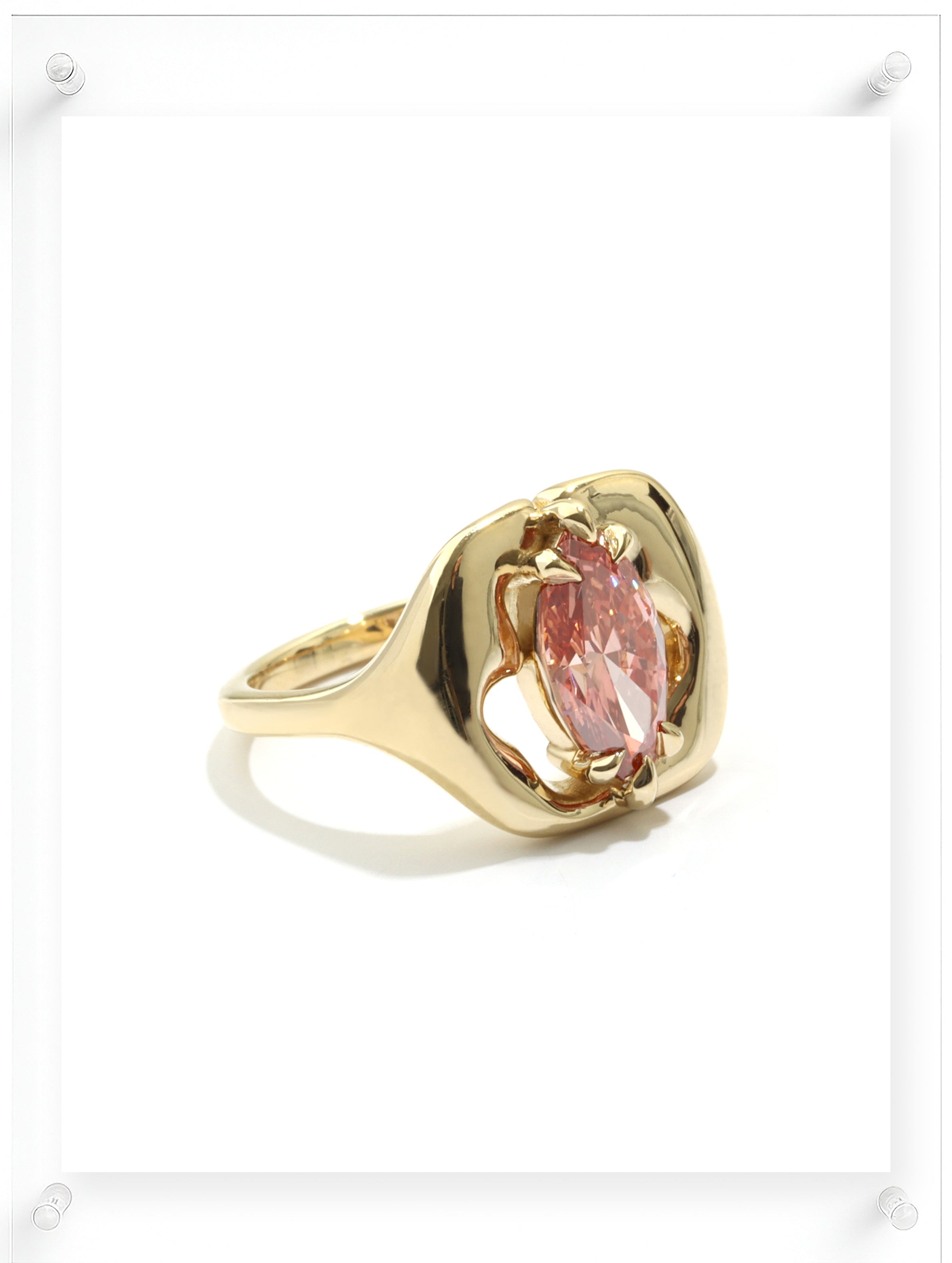 Soulgaze Pink Diamond Ring