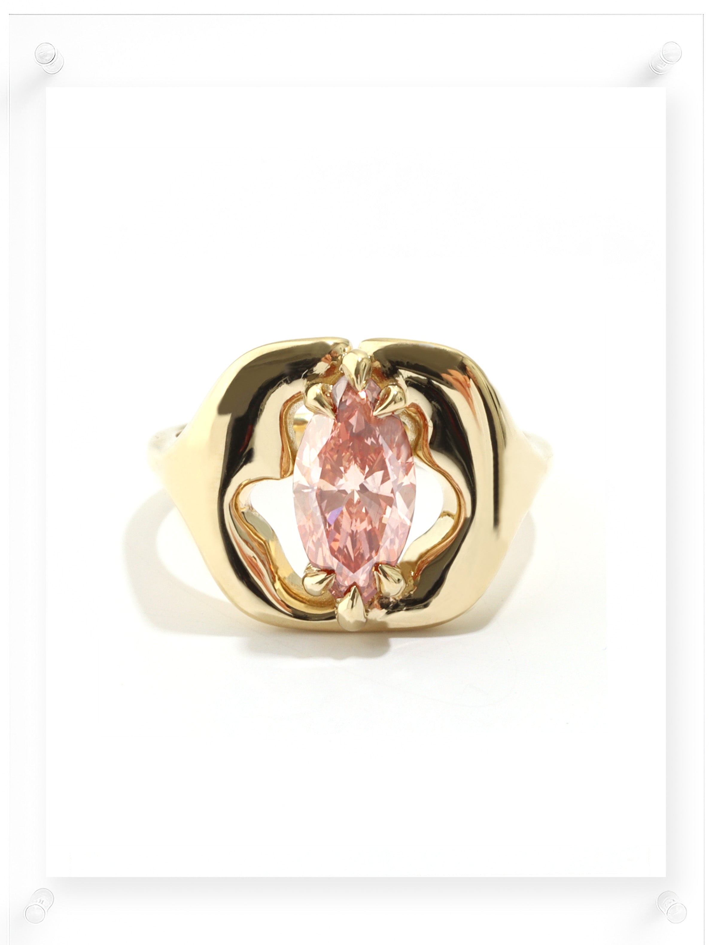 Soulgaze Pink Diamond Ring
