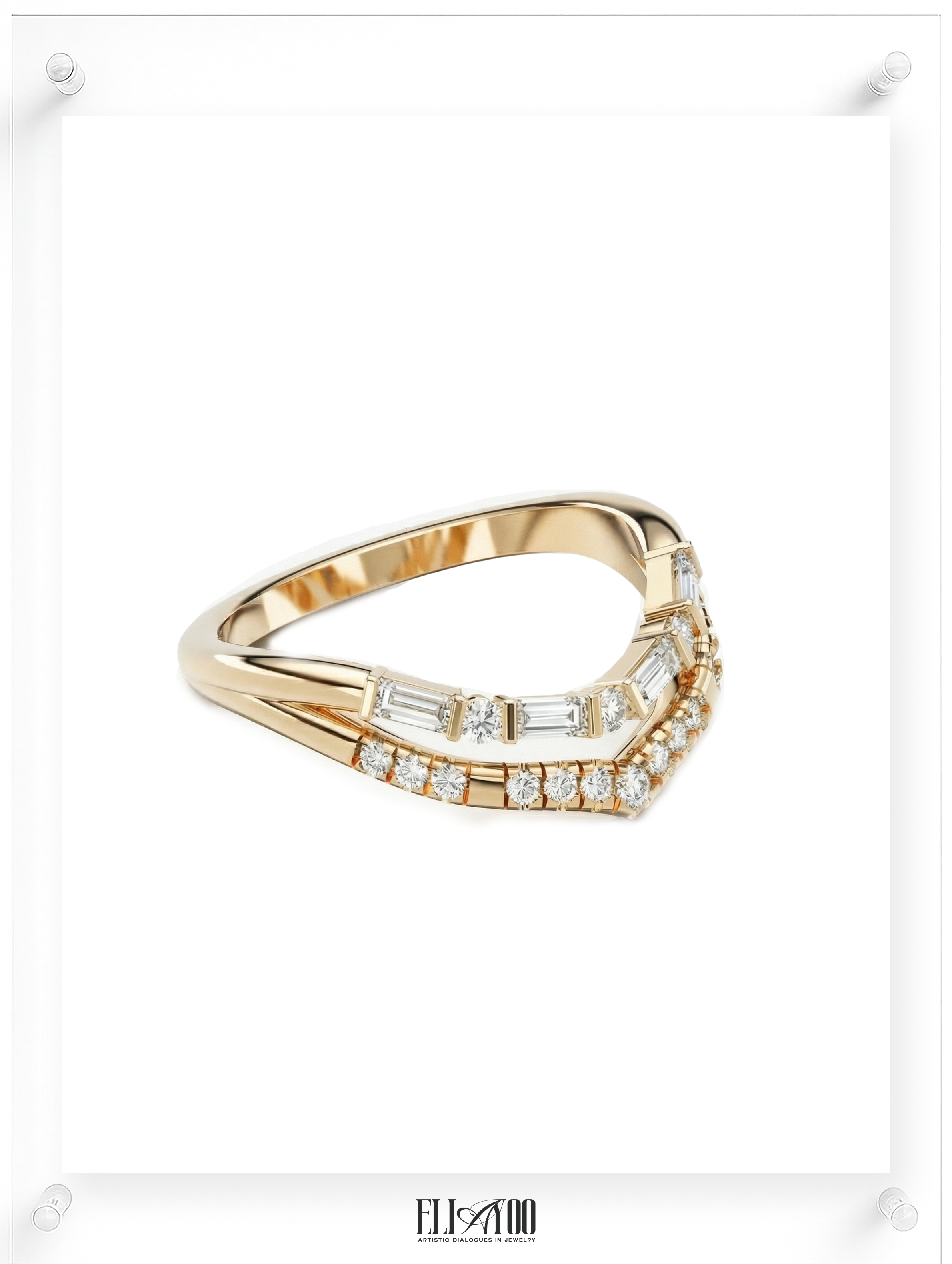 Layered Moment Stackable Ring