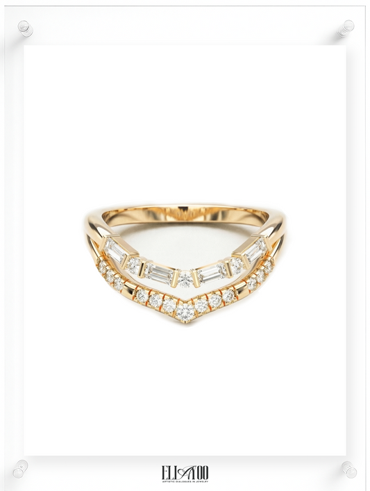 Layered Moment Stackable Ring