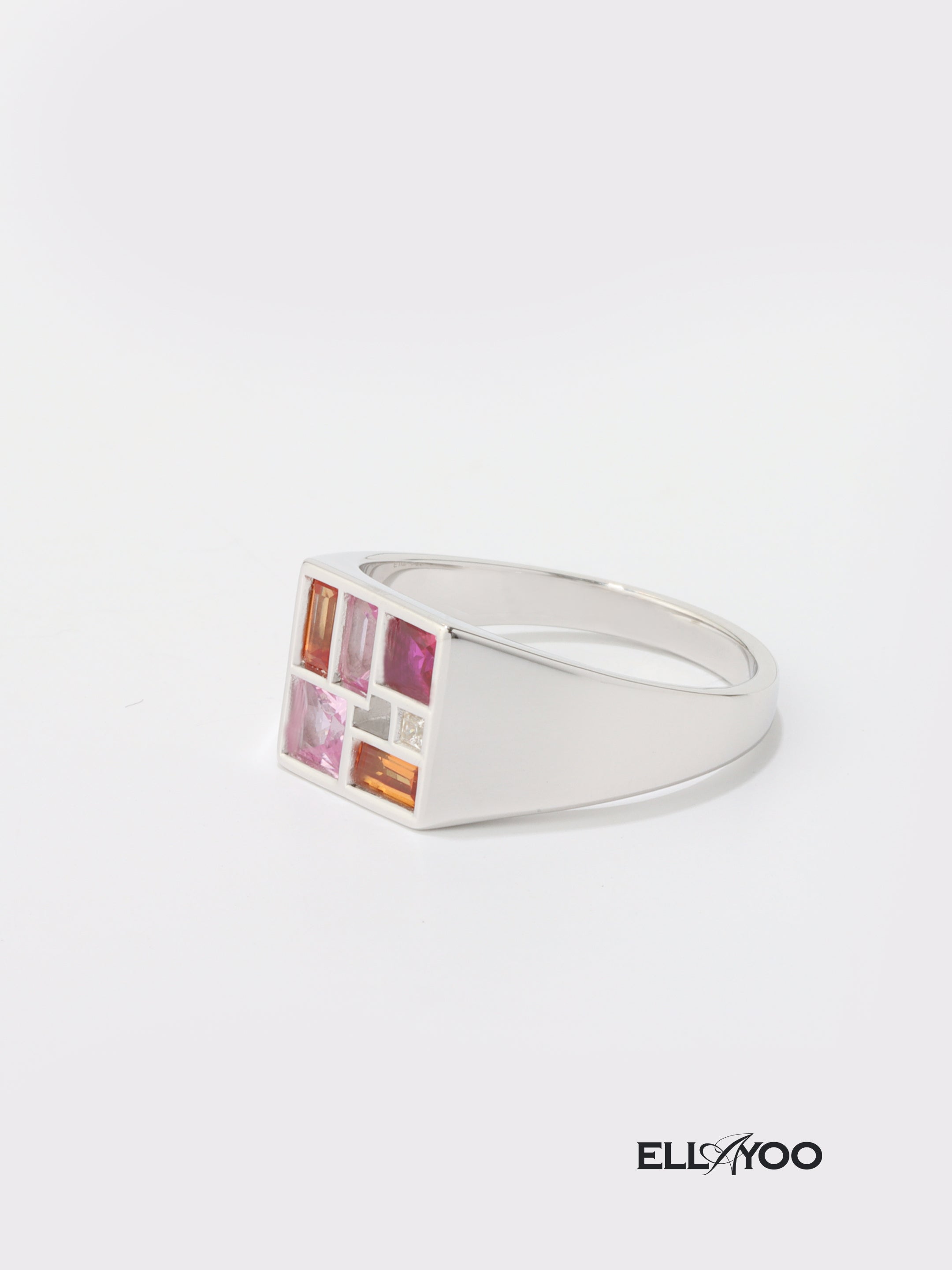 Poetic Mind Ruby Ring - Platinum