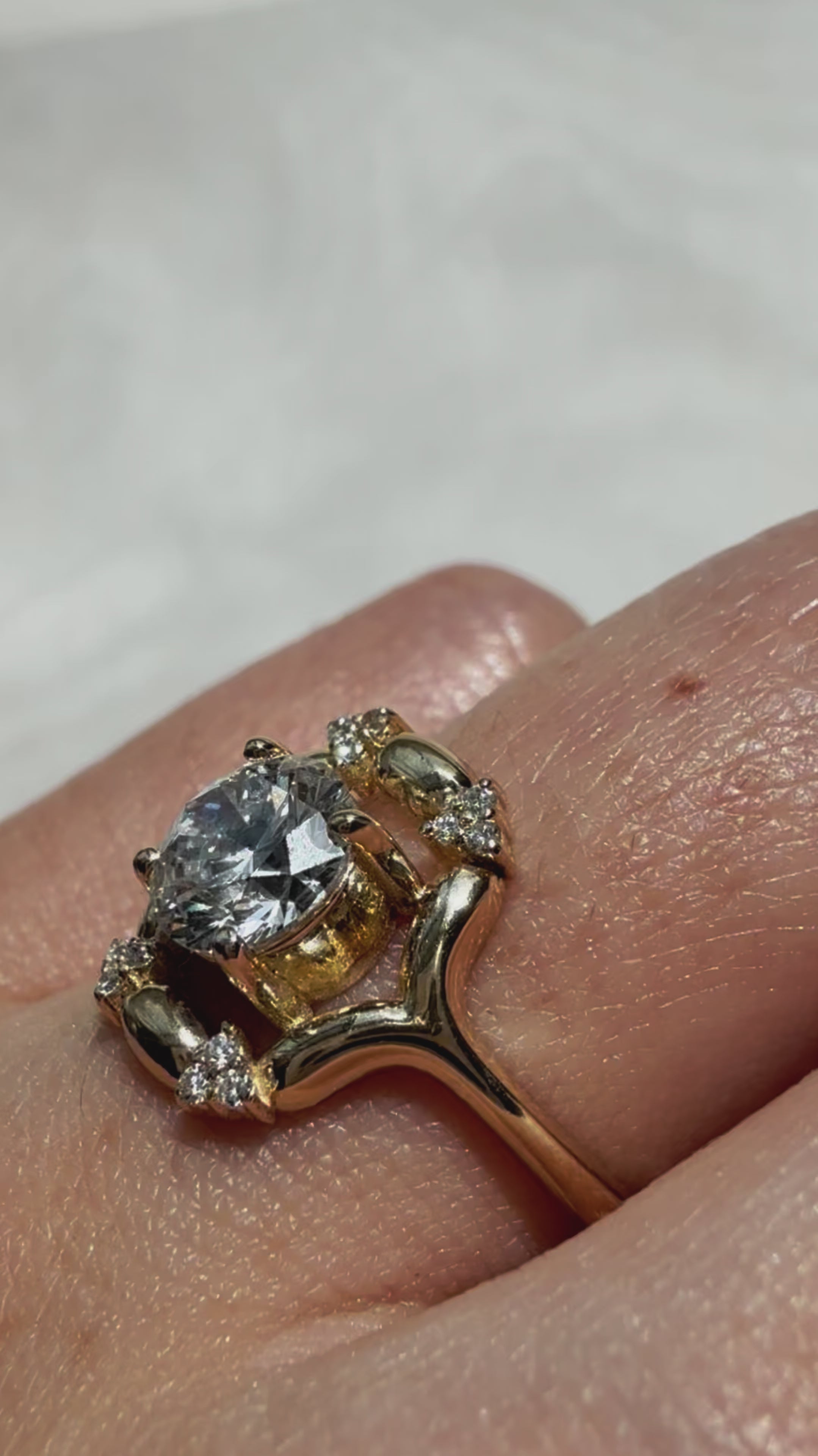 Serene Haven Diamond Ring