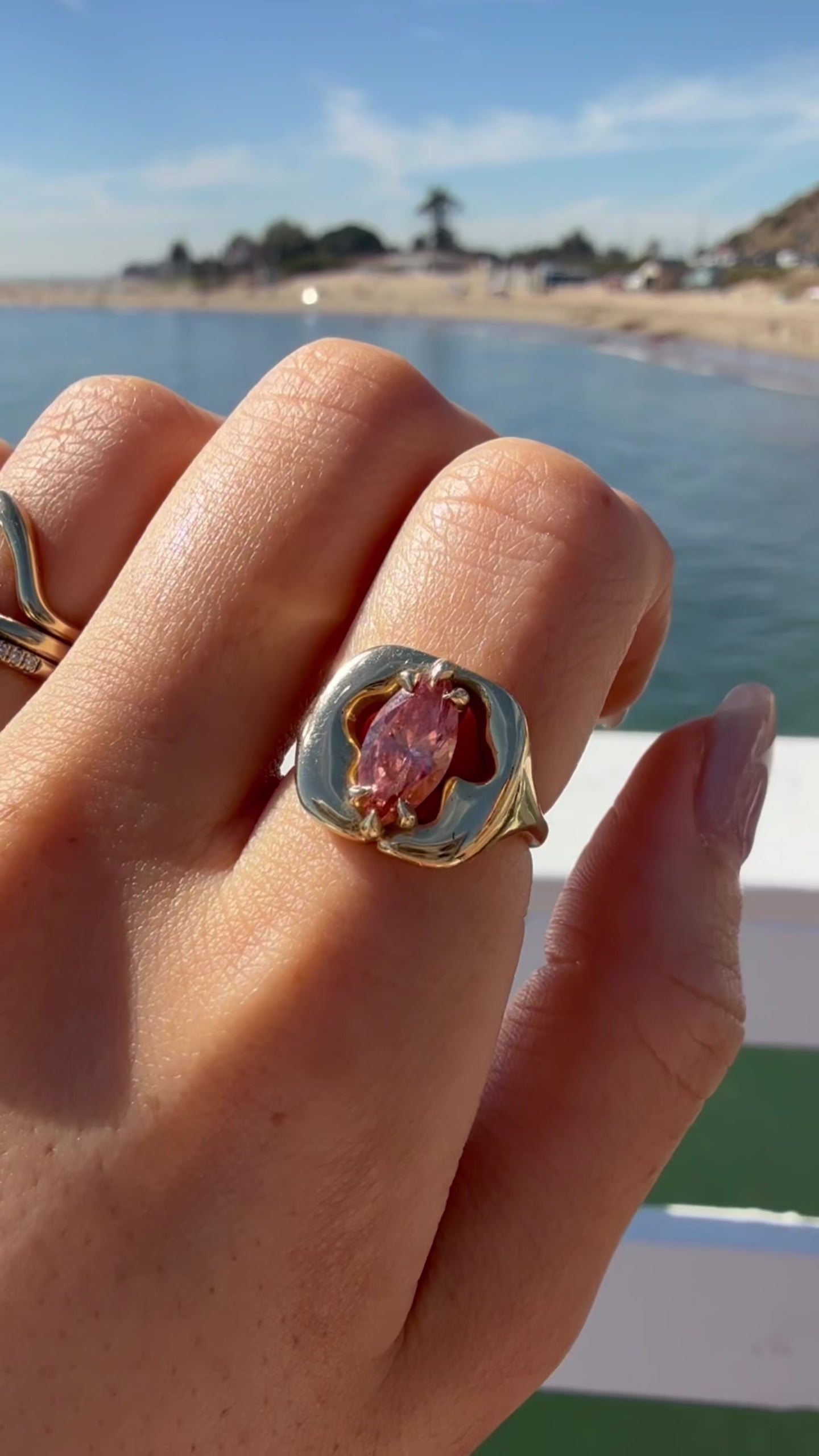 Soulgaze Pink Diamond Ring